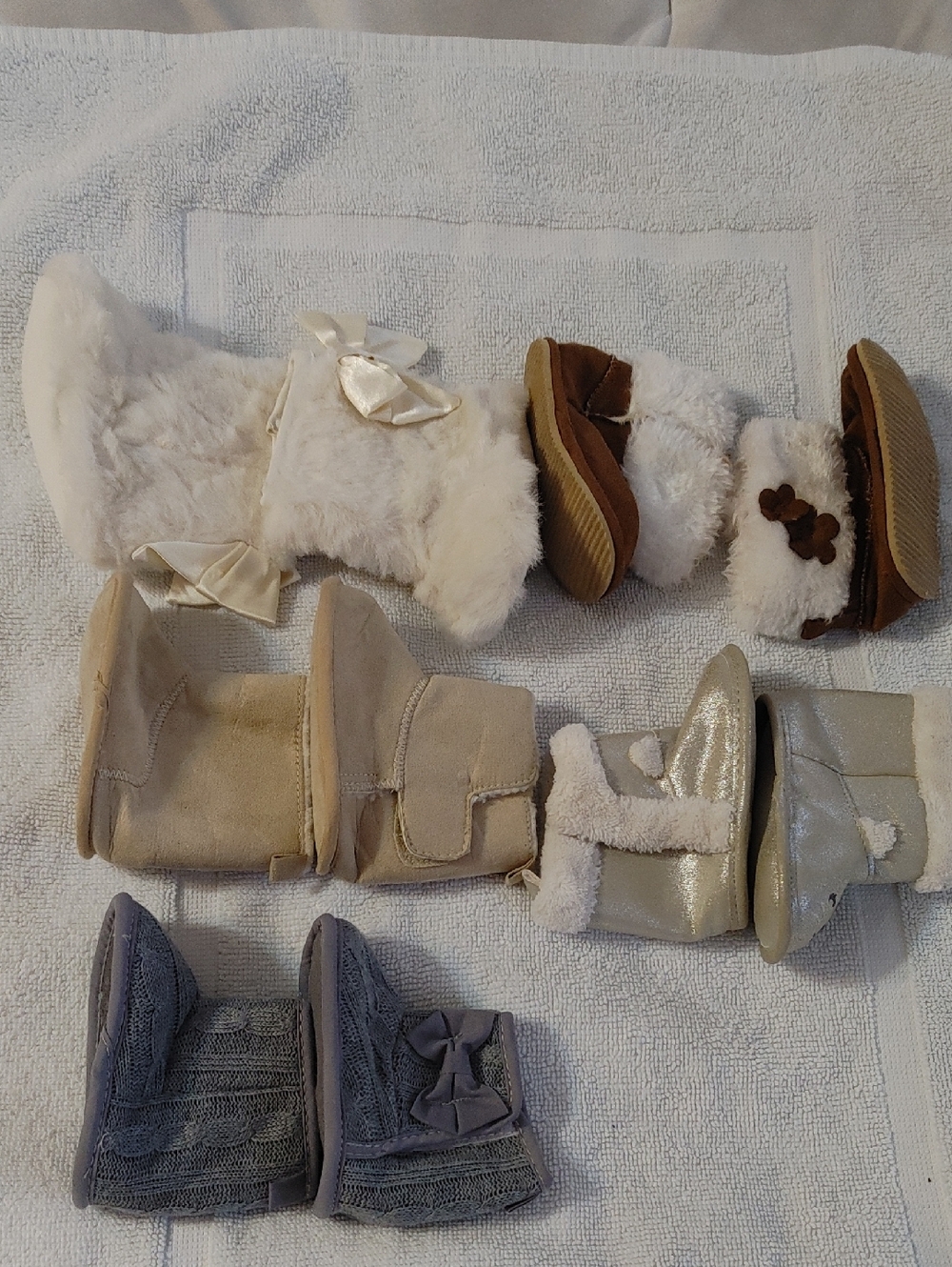 Little Girls Boots Mix Sizes And Brands